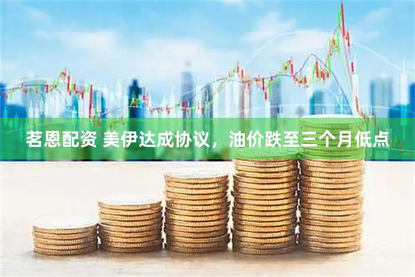 茗恩配资 美伊达成协议，油价跌至三个月低点